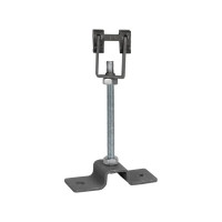 Металлический дистанционный держатель токоотвода EKF L=100мм, CZ/NI PROxima lp-d2115-100-cz