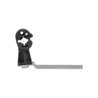 Держатель под черепицу EKF с пластиковым фиксатором L=415мм CZ PROxima lp-42103