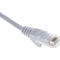 Патч-корд LANMASTER RJ45 - RJ45, 4 пары, UTP, категория 5е, 10 м, белый, LSZH, LAN-PC45/U5E-10-WH