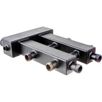 Коллектор-дублер с гидроразделителем на 1+1+1 контура ROMMER RDG-0018-024013 RG008U48T8R4J4