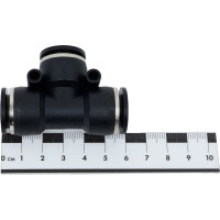 Фитинг тройник трубки ПВХ (10 шт; 14 мм) ДАЛИ-авто DA-NP049