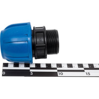 Муфта RTP с наружной трубной резьбой PN16, D40х1 1/2 11510