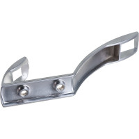 Крючок Tech-Krep/Zitar 08, 2-х рожковый, высокий, мат. хром 1 шт - пакет 129903