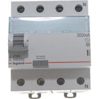 Выключатель дифференциального тока Legrand ВДТ TX3 4п 25a 300ma -AC 403042