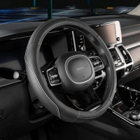 Оплетка SKYWAY Combo-14 M Черно/серая экокожа S01102478