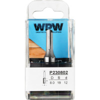Фреза пазовая (8х19х12 мм; Z2) WPW P230802