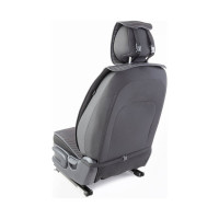 Накидки на передние сиденья CarPerformance, 2 шт. материал fiberflax /лен/ CUS-1022 BK/BE
