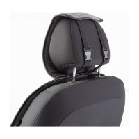 Накидки на передние сиденья CarPerformance, 2 шт. материал fiberflax /лен/ CUS-1042 GY