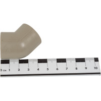 Уголок VRT 20x45 градусов, серый, Россия EVER plast 538410