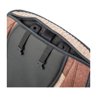 Каркасные 3D накидки на передние сиденья CarPerformance 2 шт., fiberflax/лен CUS-3024 COFFEE/BE