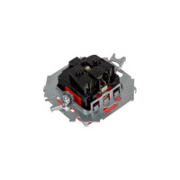 Розетка Simon 2P+E Schuko, 16А, 250В, винтовой зажим, красный 20 1591432-037