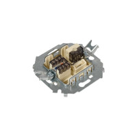 Телефонная + компьютерная розетка Simon RJ11+RJ45 кат.5е, слоновая кость 20 1591590-031