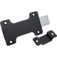 Накладная задвижка Tech-Krep ЗЩ 015 115х70 плоский ригель L154 черный 148366