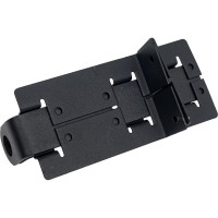 Накладная задвижка Tech-Krep ЗЩ 029 106х66 плоский ригель L146 черный 148379