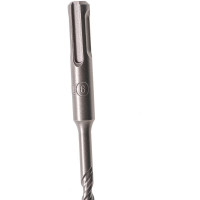 Бур по бетону, двойная спираль, Cobalt W-tip (6x260 мм; SDS PLUS) Denzel 705008