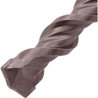 Бур по бетону, двойная спираль, Cobalt W-tip (16x310 мм; SDS PLUS) Denzel 705039