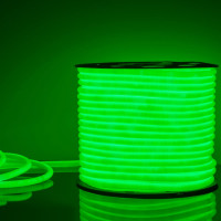 Гибкий неон Elektrostandard LS003 2835 круглый, зеленый, 50 м, 16 мм, 144 LED лампы a043548