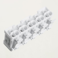 Монтажная клемма FERON для подключения фазных проводников, 5 контактных групп (3 ввода, 3 вывода на полюс), LD294-5105 32959