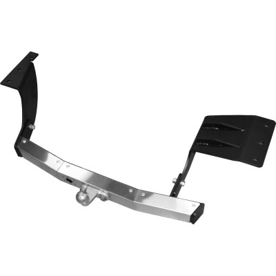 Фаркоп для MITSUBISHI Outlander XL 2007-2012/ CITROEN С-Сrosser PT Group ТСУ тип F с нержавеющей накладкой MOX991101