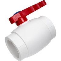 Кран шаровой Blue Ocean полипропиленовый (шар - PPSU) для агрессивных сред - 63 PPRF/BV/PPR/HW-2(W)-63
