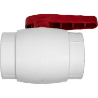 Кран шаровой Blue Ocean полипропиленовый (шар - PPSU) для агрессивных сред - 63 PPRF/BV/PPR/HW-2(W)-63