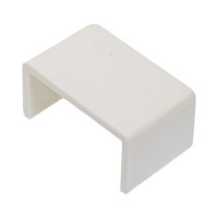 Заглушка Рувинил 20х10 белый 20 шт ЗГЛ-20х10