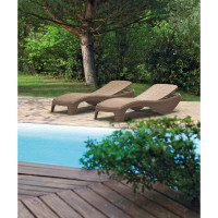 Шезлонг Keter Atlantic Cappuccino 217340