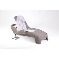 Шезлонг Keter Atlantic Cappuccino 217340