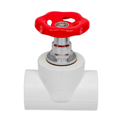 Вентильный кран Blue Ocean полипропиленовый, тип 1 - 40 PPRF/SV-1(W)-40