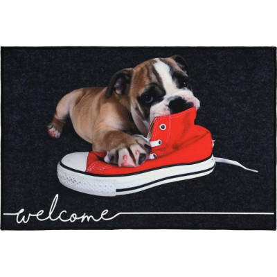 Влаговпитывающий коврик VORTEX Velur Щенок 40x60 см 24238