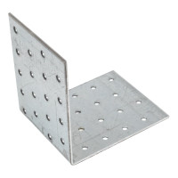 Крепежный уголок VORMANN 100х100х80х2,5 мм, оцинкованный 70 944 000