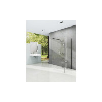 Душевое ограждение Ravak ST Walk-In Corner 1200x900x2000 черный профиль, прозрачное стекло GW1CG7300Z1