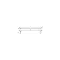 Полотенцедержатель Ravak  (1 полотенце), 66 см CR 310.00, X07P192 00000037893