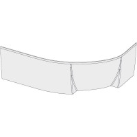 Передняя панель для ванны Ravak ASYMMETRIC 170 R, с креплением CZ49100000