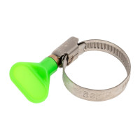 Хомут Novocraft бабочка, нерж., D 20 х 32 mm, box 100 шт., шир. 9 mm, 8, 1 1/4 123-09W032