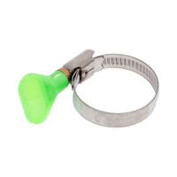 Хомут Novocraft бабочка, нерж., D 20 х 35 mm, box 50 шт., шир. 9 mm 12, 1 2/5 123-09W036