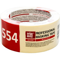 Малярная лента SCLEY серия 554, стойкая к УФ, 48 мм x 33 м 0300-543348