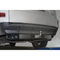 Фаркоп ТСУ тип F с нержавеющей накладкой для MITSUBISHI Outlander XL 2007-2012/ CITROEN С-Сrosser PT Group MOX991101