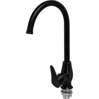 Смеситель для кухни Профсан ПСМ нержавеющая сталь AISI-304, тип См-МОЦБА, черный-бронза PSM-301-3