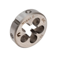 Плашка WOLFSTAR метрическая М14х1,0 9ХС Гост 9740 dr14100