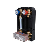 Насосная группа с теплообменником STOUT 28 пласт, без насоса SDG-0038-282501 RG008U9S96LEEC
