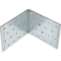 Крепежный уголок VORMANN 100х100х80х2,5 мм, оцинкованный 70 944 000