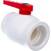 Кран шаровой Blue Ocean полипропиленовый (шар - PPSU) для агрессивных сред - 75 PPRF/BV/PPR/HW-2(W)-75
