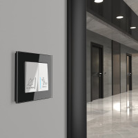 Двухклавишный выключатель WERKEL W1120801 для отелей a054307