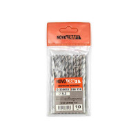 Сверло по металлу SAND (10 шт; 5.3х86х52 мм; среднее; DIN338) Novocraft B338053