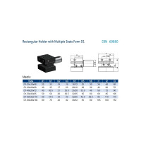 Резцедержатель D1-30x20x60 Prosaers 20508