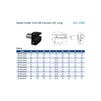 Резцедержатель B8-40х25х44 Prosaers 20494
