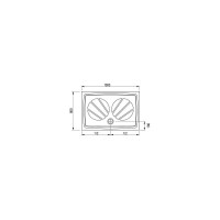 Душевой поддон Ravak Gigant Pro 100x80, XA03A401010 00000018534