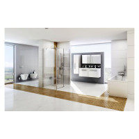 Тропический верхний душ Ravak Slim Chrome X07P016 300 мм квадратный 982.00 00000042147