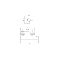 Смеситель для душа Ravak 10 градусов Free-TD F 032.00/150 X070132